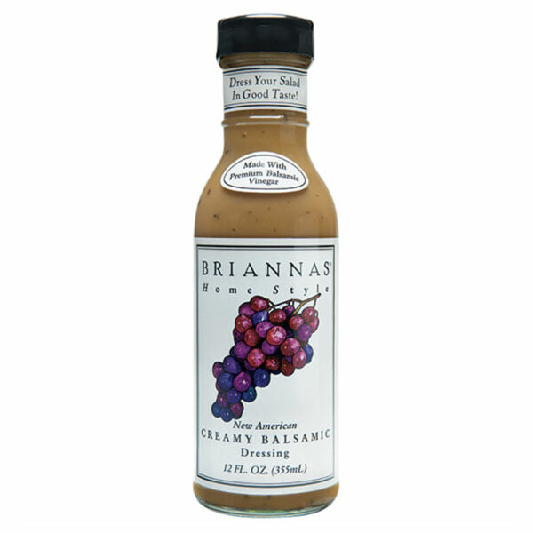Briannas New American Creamy Balsamic Dressing (355ml)