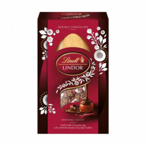 Lindt Lindor Double Chocolate Easter Egg (260g)