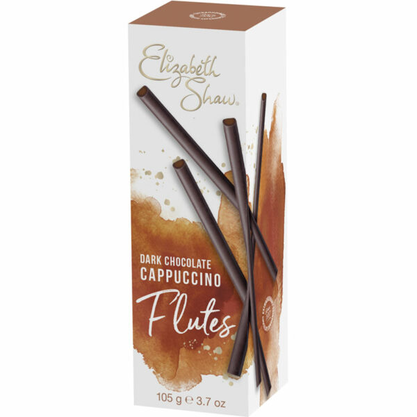 Elizabeth Shaw Dark Chocolate Cappuccino Flutes (105g)