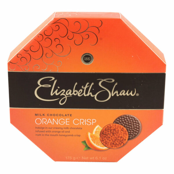 Elizabeth Shaw Milk Chocolate Orange Crisp (175g)