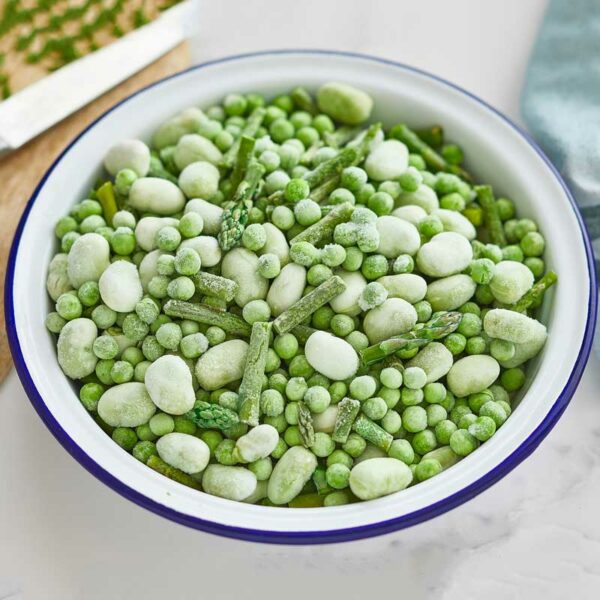 Fieldfare Frozen Loose Peas, Beans & Asparagus Mix