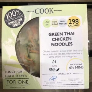 COOK Green Thai Chicken Noodles
