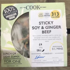 COOK Sticky Soy & Ginger Beef