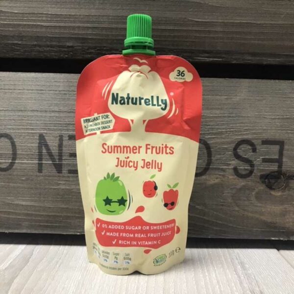 Naturelly Gel/Free Summer Fruits Jelly Juice 100g