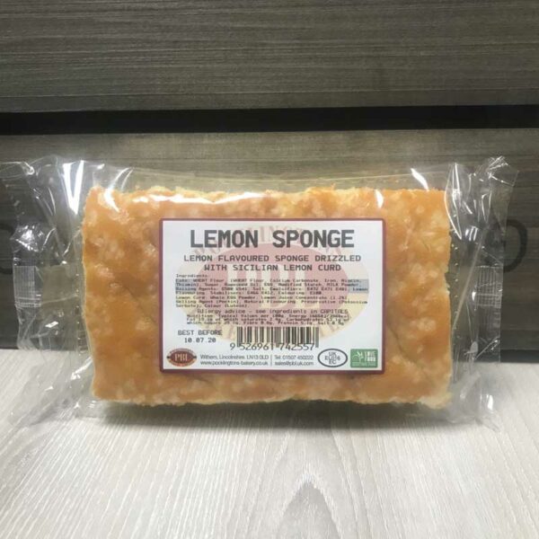 Pocklingtons Lemon Sponge