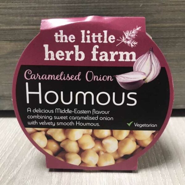 Little Herb Farm Caramalised Onion Houmous (200g)