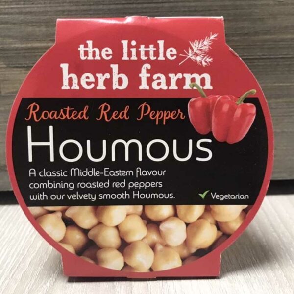Little Herb Farm Roasted Red Pepper Houmous (200g)
