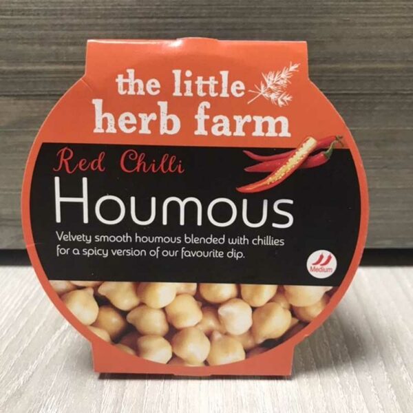 Little Herb Farm Red Chilli Houmous (200g)