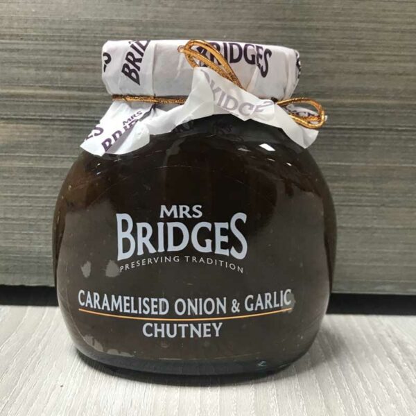 Mrs Bridges Caramelised Onion & Garlic Chutney (300g)