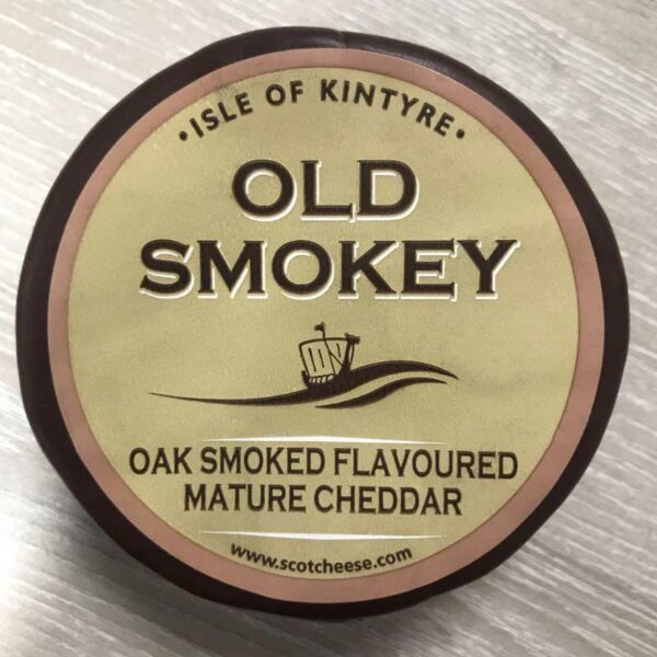 Isle Of Kintyre Oak Smoked Cheddar (200g)