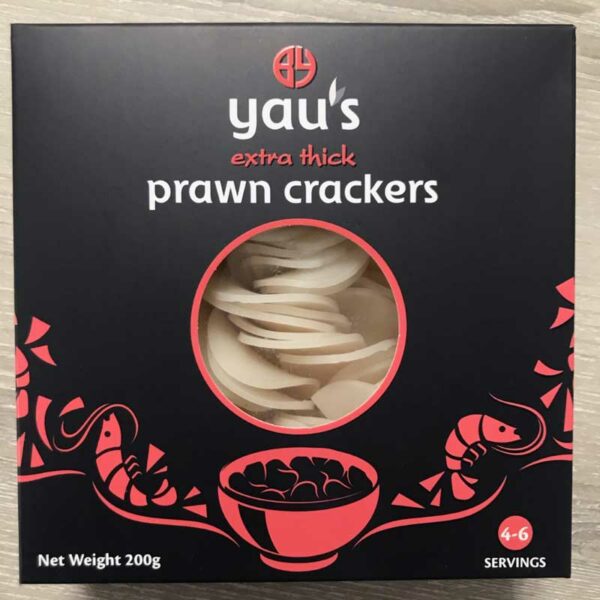 Yau's Extra Thick Prawn Crackers (300g)