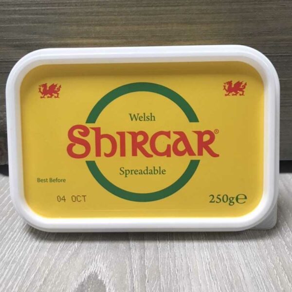 Shirgar Welsh Spreadable Butter (250g)