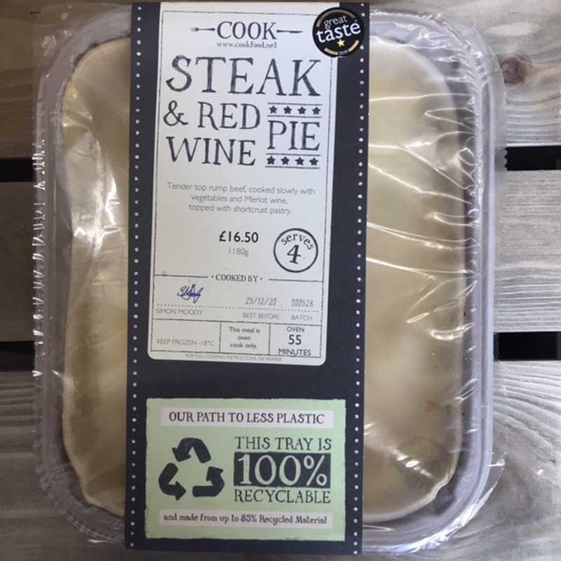 COOK Steak and Red Wine Pie