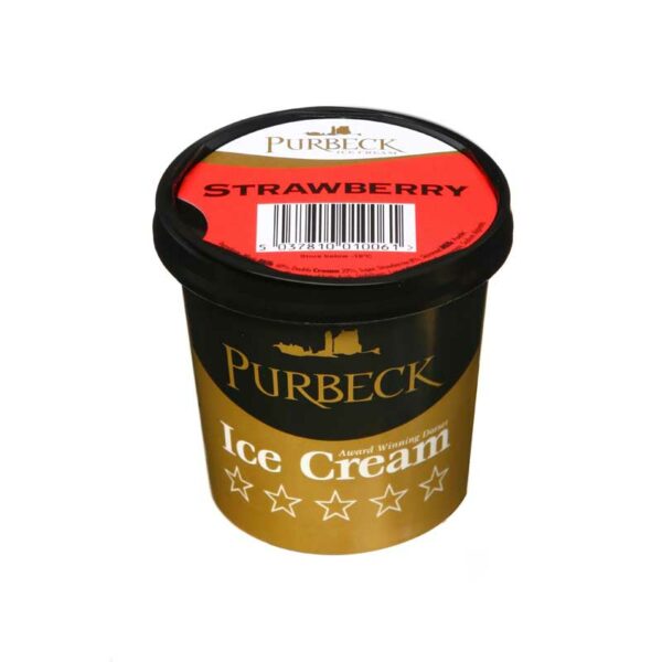 Purbeck Strawberry Ice Cream (125ml)