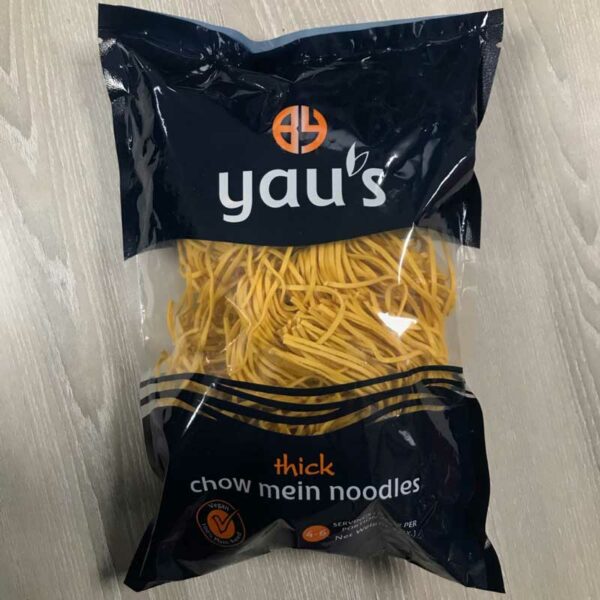 Yau's Thick Chow Mein Noodles (300g)