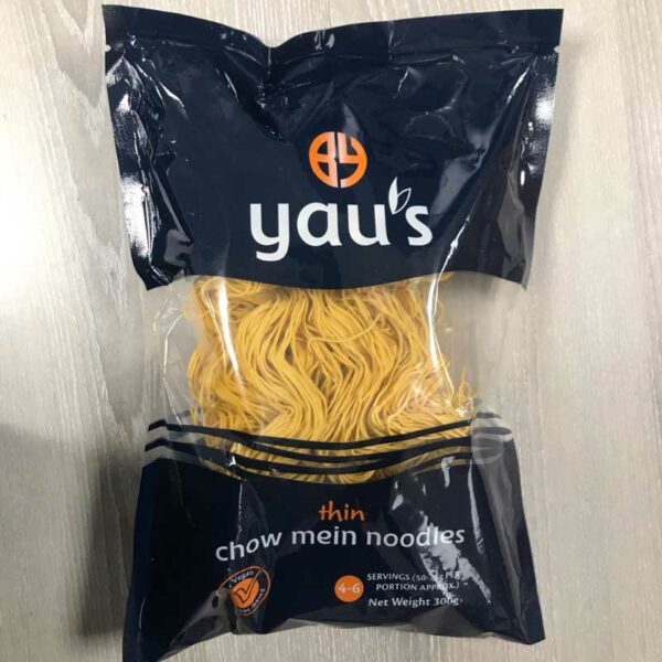 Yau's Thin Chow Mein Noodles (300g)