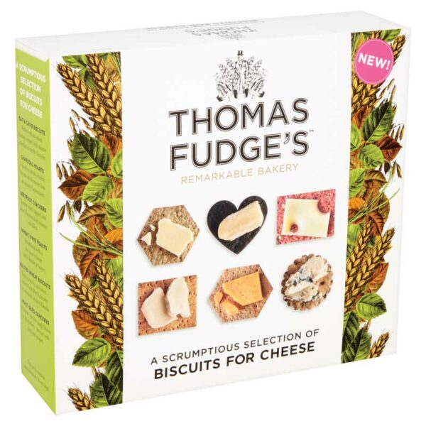 Thomas Fudge's A Scrumptious Selection Of Biscuits For Cheese (675g)