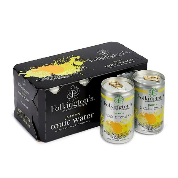 Folkingtons Indian Tonic Water (Pack of 8)