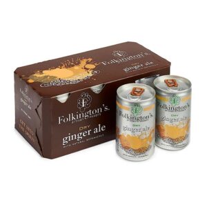 Folkingtons Dry Ginger Ale (Pack of 8)