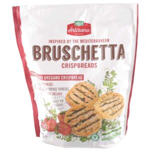 Bello Artizano Tomato & Oregano Bruschetta Crispbreads (150g)