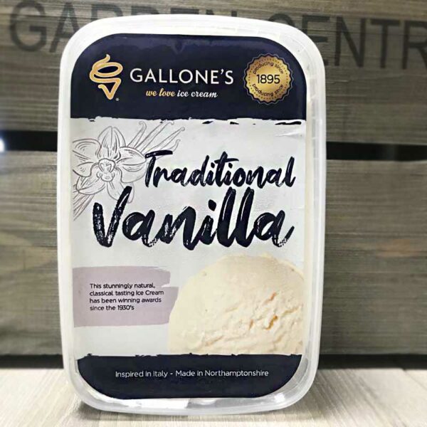 Gallone's Traditional Vanilla (1 Litre)