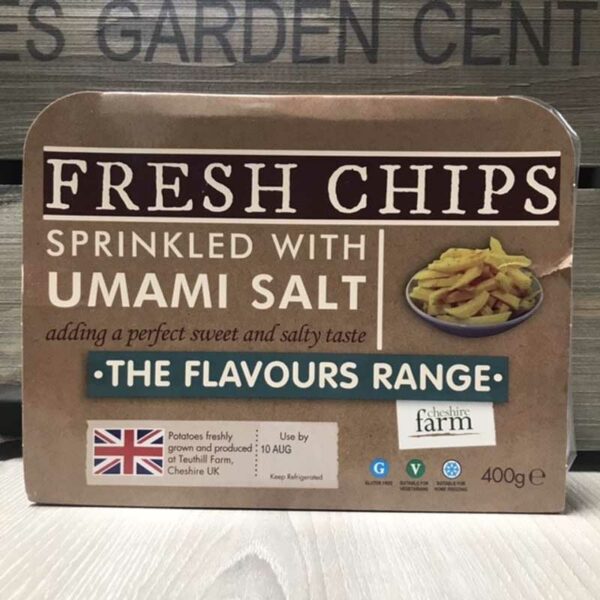 Cheshire Farm Chips with Umami Salt (400g)