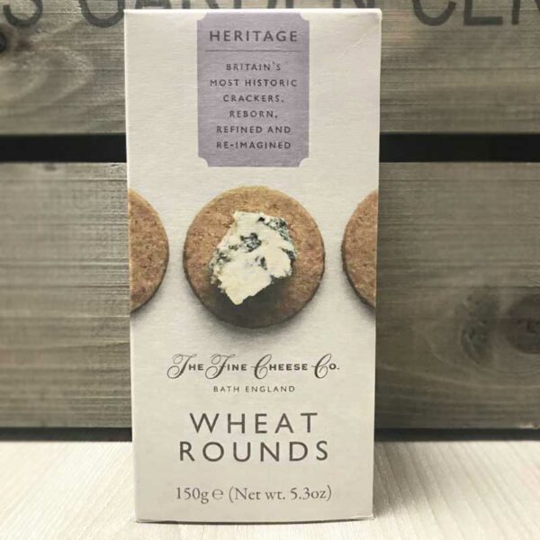 The Fine Cheese Co Wheat Rounds 140g