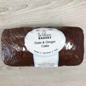 Wilcox Bakery Date & Ginger Cake