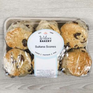 Wilcox Bakery Sultana Scones (Pack of 6)