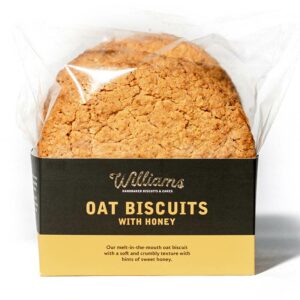 Williams Handbaked Oat Biscuits with Honey
