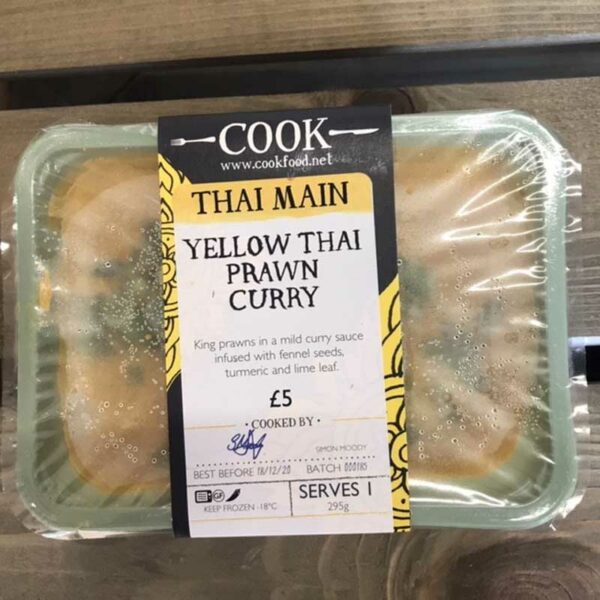 COOK Yellow Thai Prawn Curry